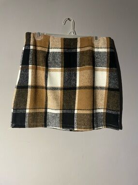 Medium Plaid Mini Skirt